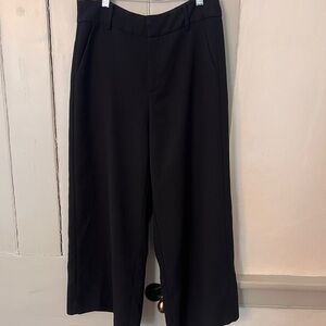 Madewell Black Culotte Trousers